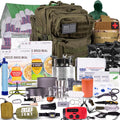 72 Hour Survival Kit Emergency Bug Out Bag with First Aid Water Filter Food and Tools 45L Tactical Backpack